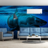 Alternate gallery view of Ocean Shark Wallpaper Art Decal.