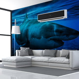 Additional product detail of Ocean Shark Wallpaper Art Decal.
