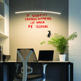 Alternate product presentation of Artist Illegal Rat Vinyl Wall Sticker.