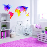 Additional product detail of World Map Wall Decal.
