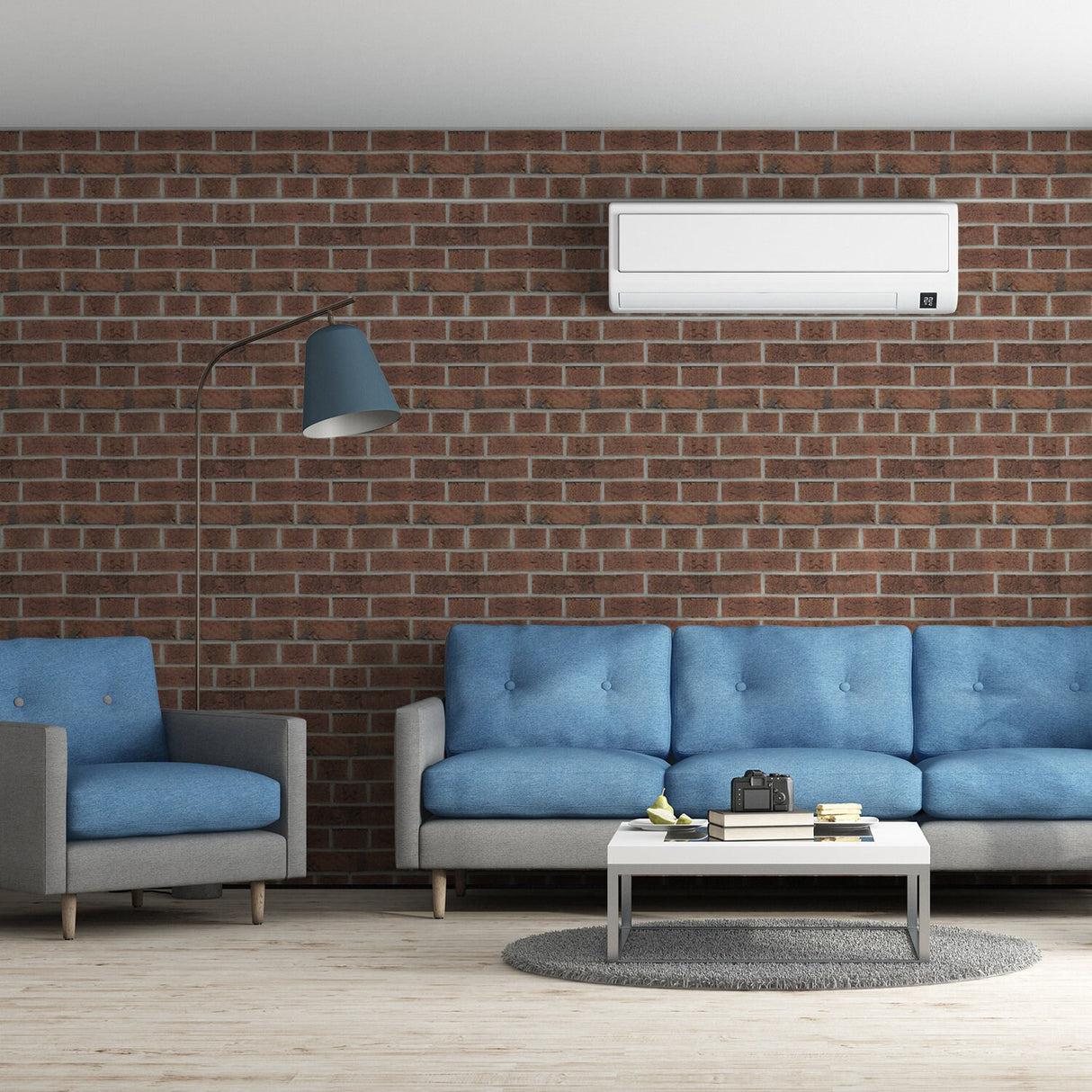 Alternate gallery view of Brick Self Adhesive Wallpaper Peel Stick.