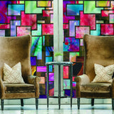 Product detail view of Bricks Window Privacy Glass Film.
