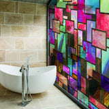 Additional product detail of Bricks Window Privacy Glass Film.