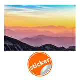 Sunset Wallpaper Decals - Peel Stick Nature Photo Self Adhesive Mural Wall Paper Decal.