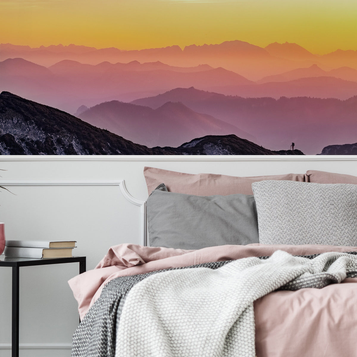 Additional product detail of Sunset Wallpaper Decals.
