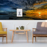 Product presentation view of Sunset Wallpaper Decals.