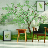 Additional product detail of Toile Bedroom Chinoiserie Wallpaper Garden Vintage Sticker.