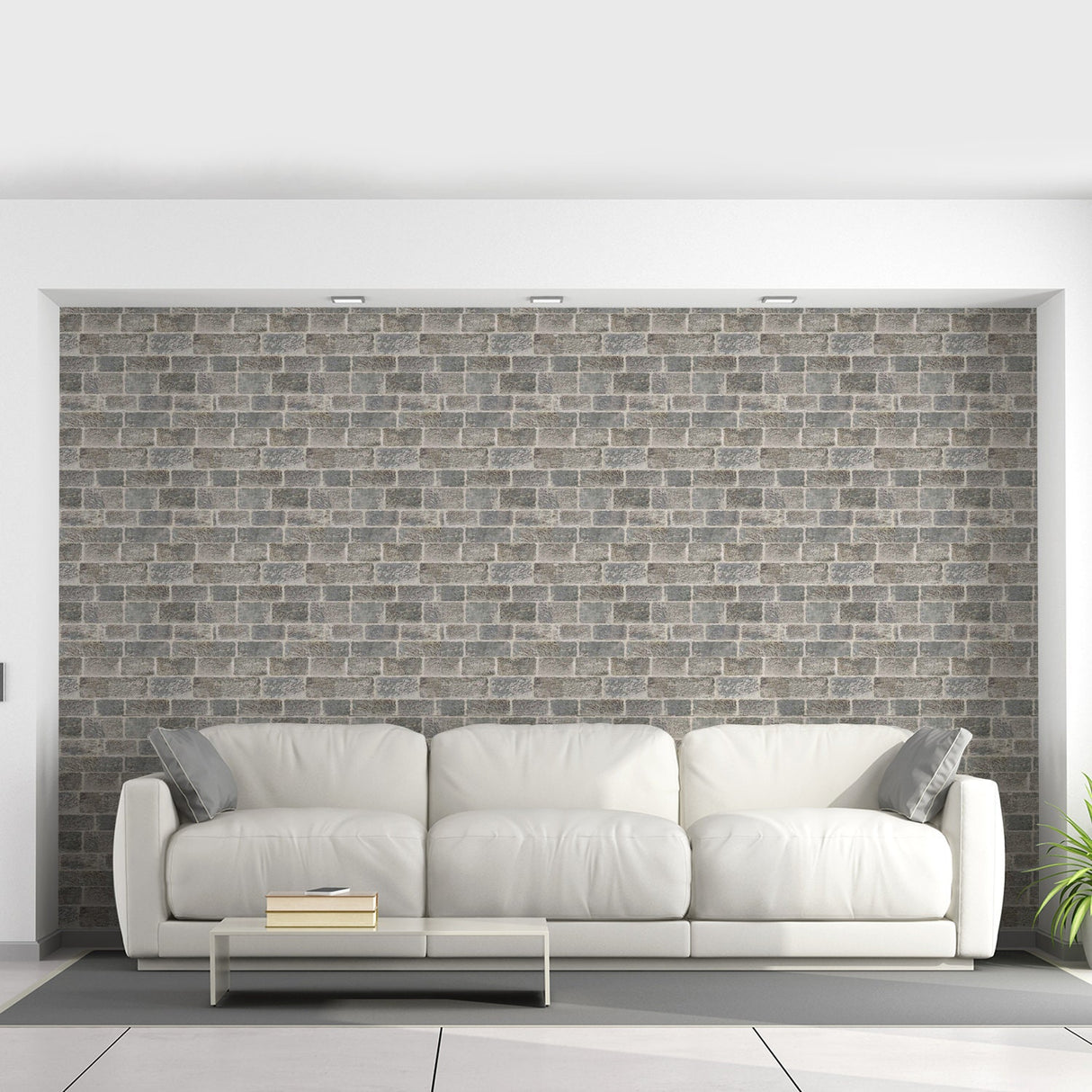 Brick Self Adhesive Wallpaper Peel Stick - 3d Effect Stone Wall Paper Stickers For Living Room.