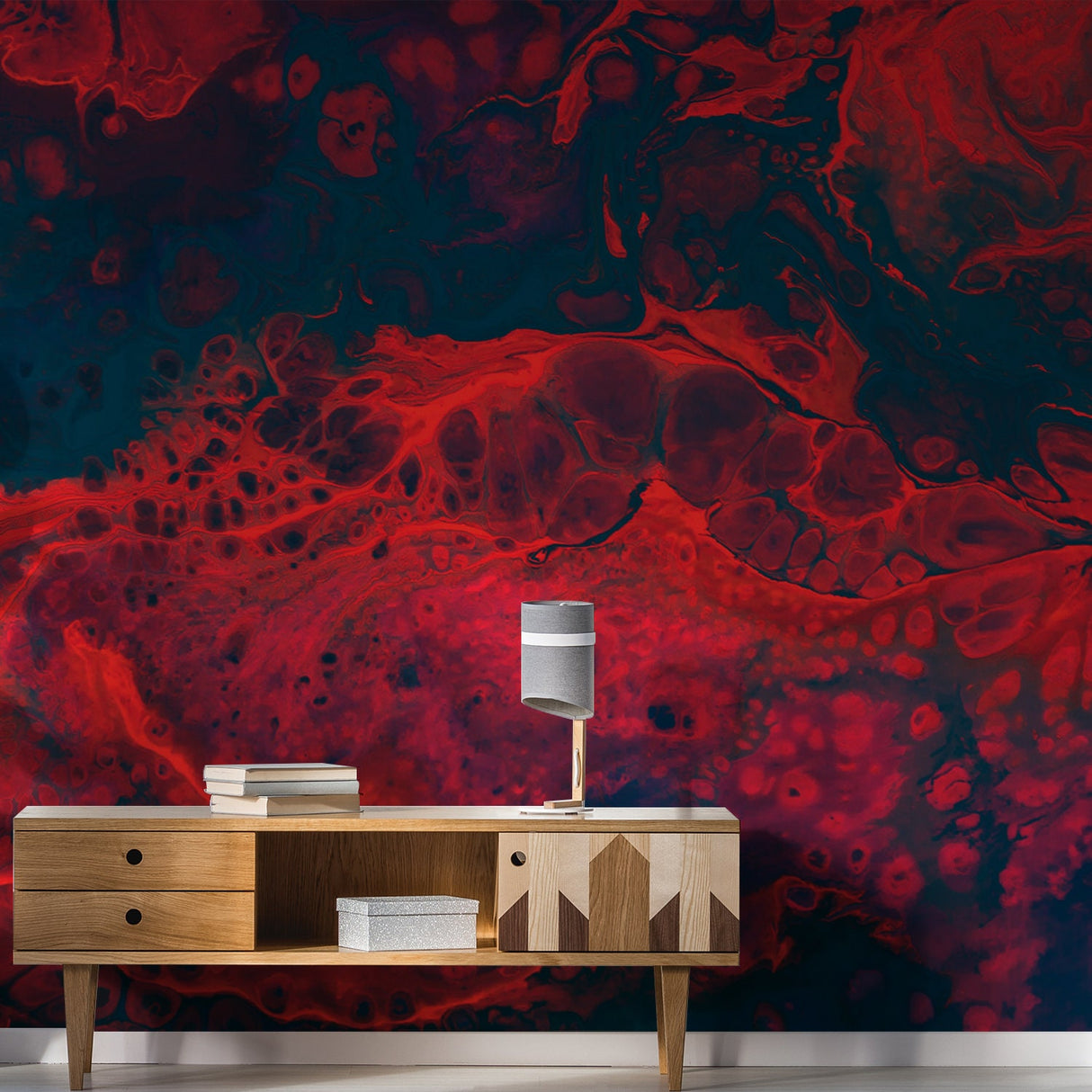 Additional product view of Marble Vinyl Wallpaper Sticker.
