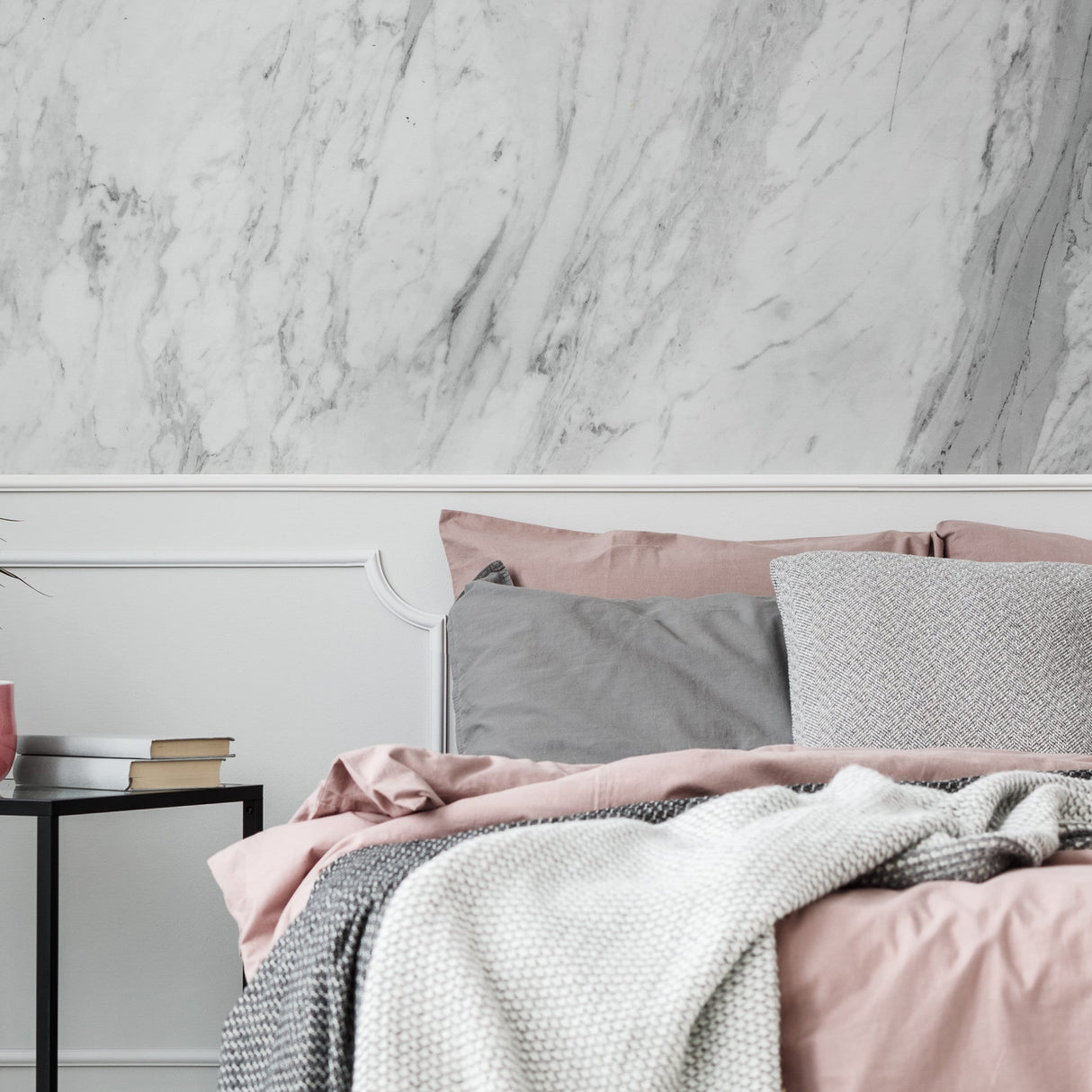Alternate gallery view of Marble Vinyl Wallpaper Sticker.