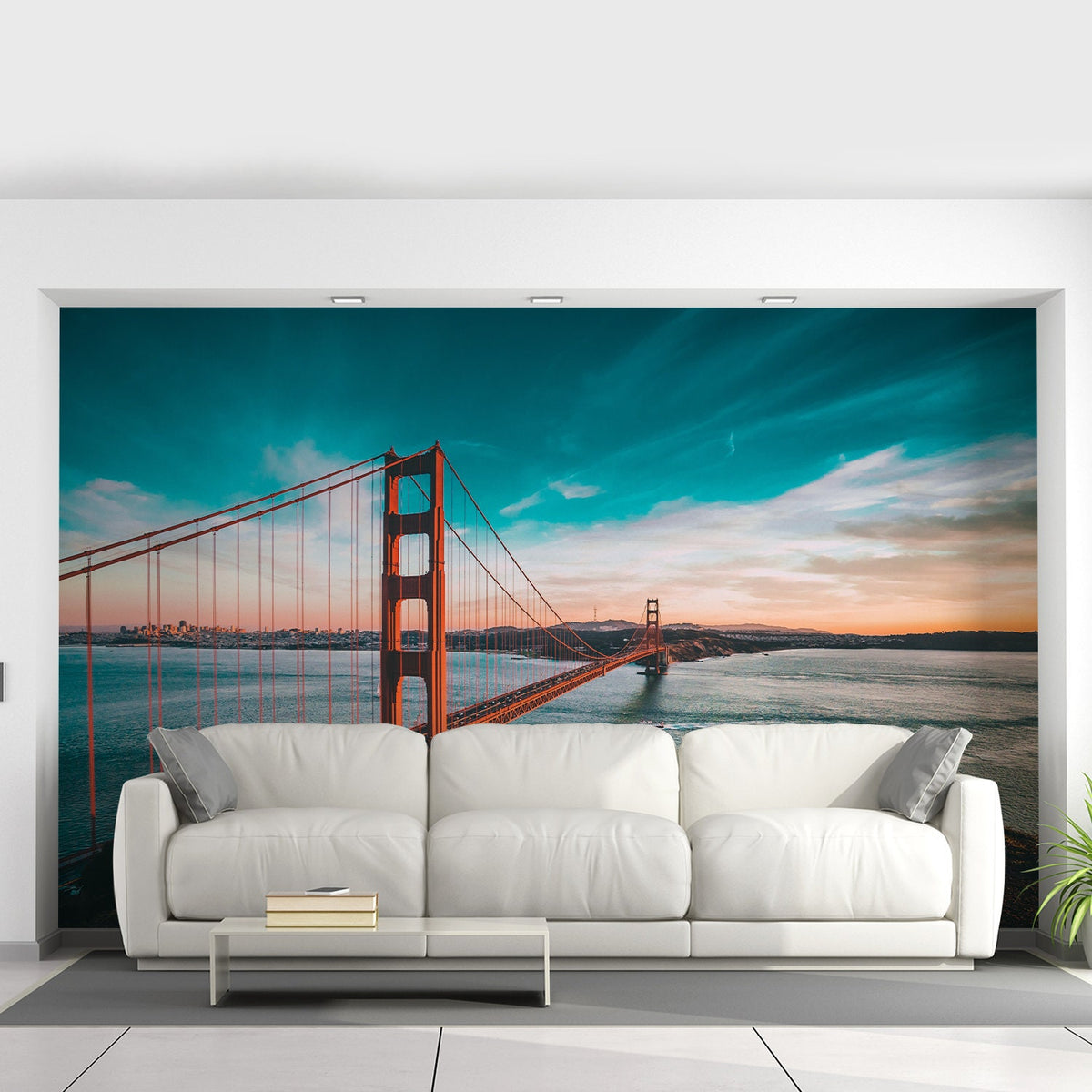 Alternate gallery view of California Golden Gate Bridge Wallpaper Sticker.