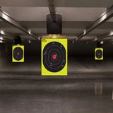 Circular scoring practice target poster with clearly printed scoring areas.