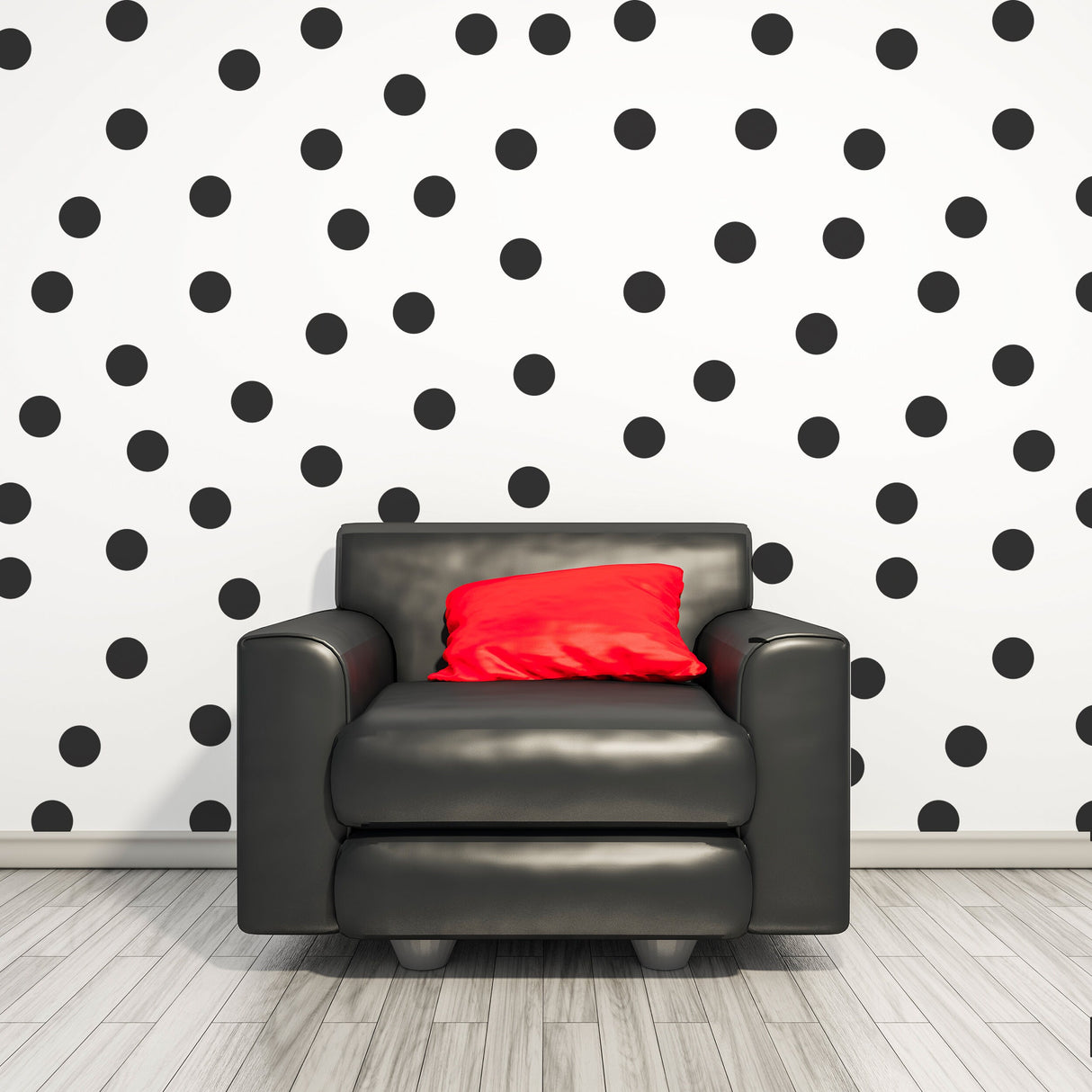 Additional product view of Circle Wall Stickers.