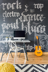 Alternate product presentation of Chalkboard Wall Sticker.