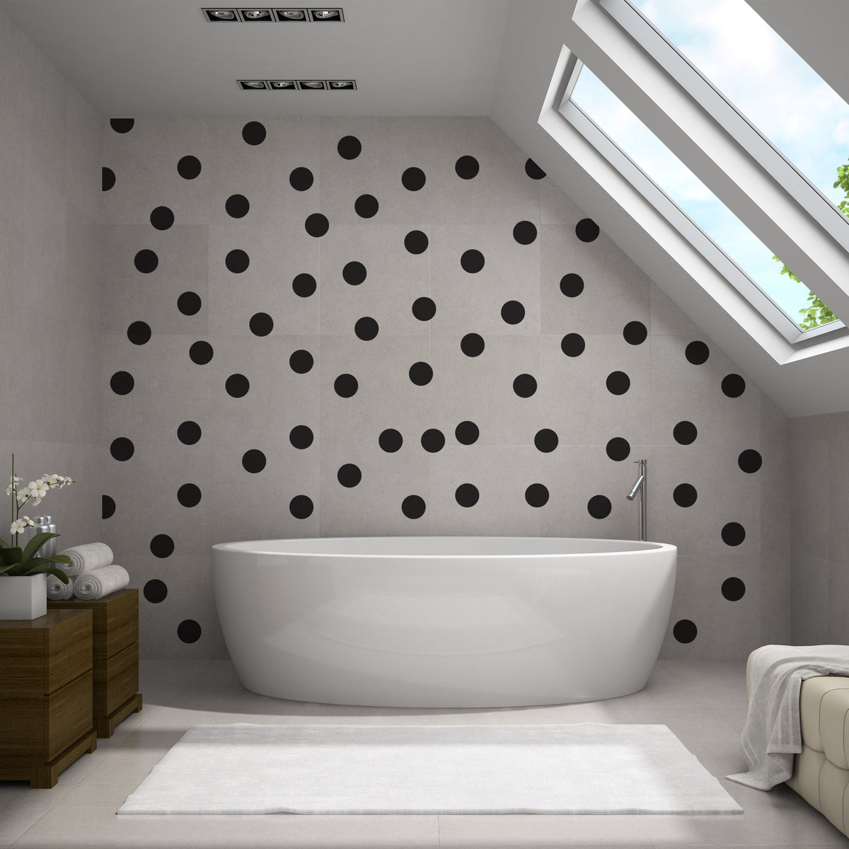 Alternate gallery view of Circle Wall Stickers.