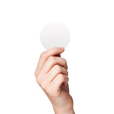 Additional product detail of 215x White Round Circle Dot Stickers.