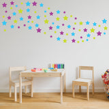 Product gallery view of 60x Stars Decor Wall Decals For Nursery.