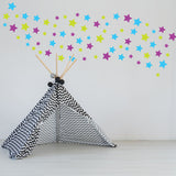 Additional product view of 60x Stars Decor Wall Decals For Nursery.