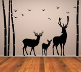 Additional product detail of Deer & Moose Wildlife Wall Decal.
