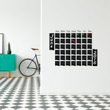 Product detail view of Chalkboard Wall Planner Blackboard Kitchen Sticker.