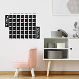 Product presentation view of Chalkboard Wall Planner Blackboard Kitchen Sticker.