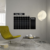 Additional product presentation of Kitchen Blackboard Decal Fridge Wall Calendar Sticker.