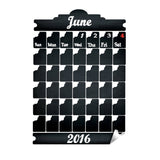 Alternate product view of Chalkboard Wall Planner Blackboard Kitchen Sticker.