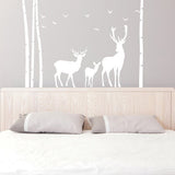 Additional product view of Deer & Moose Wildlife Wall Decal.