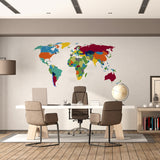 Alternate gallery view of World Map Wall Decal.