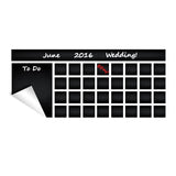 Alternate product view of Chalkboard Wall Planner Blackboard Kitchen Sticker.