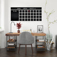 Chalkboard Wall Planner Blackboard Kitchen Sticker displayed in a room setting.