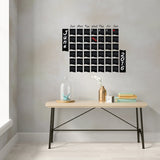Chalkboard Wall Planner Blackboard Kitchen Sticker displayed in a room setting.