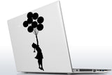 Alternate gallery view of Artist Girl With Balloons Wall Decal.