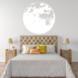 Additional product detail of Glow In The Dark Moon Wall Sticker.