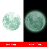 Additional product view of Glow In The Dark Full Moon And Star Wall Sticker.