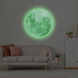 Additional product view of Glow In The Dark Moon Wall Sticker.