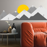 Product detail view of Mountain Wall Decal.