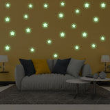 Product presentation view of 850 pcs Glow In The Dark Stars Stickers.