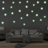 Alternate product presentation of 850 pcs Glow In The Dark Stars Stickers.