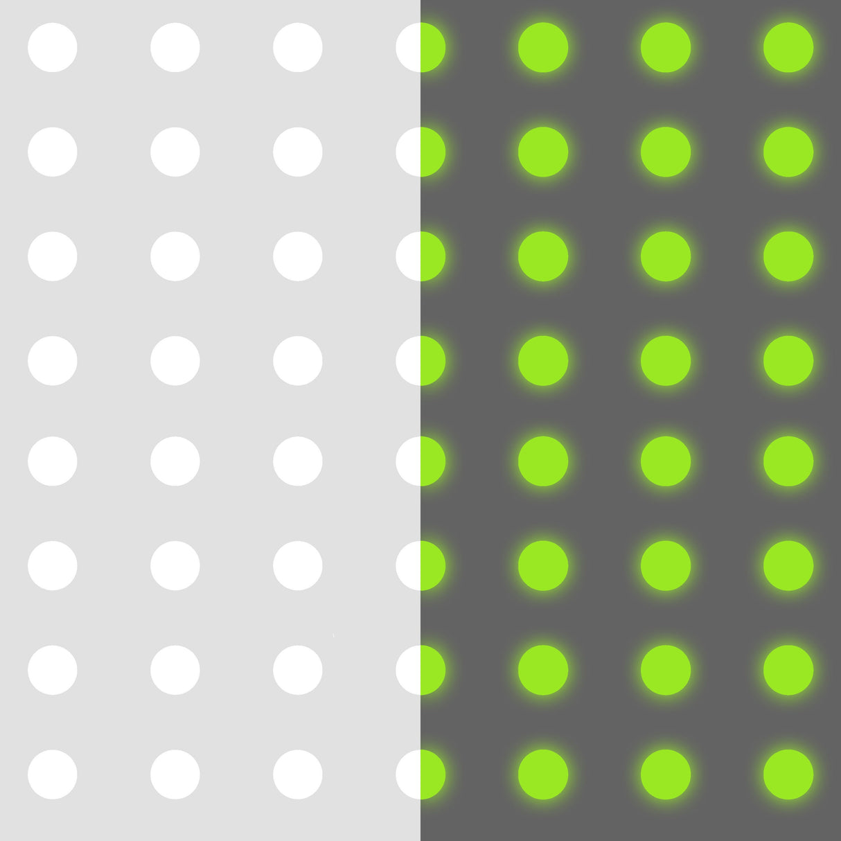40x Glow In Dark Dots Wall Stickers - Luminous Ceiling Sticker Decals.