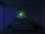 Alternate product view of Glow In The Dark Stars Stickers.