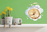Product detail view of Baby Nursery Wall Decor Sticker.
