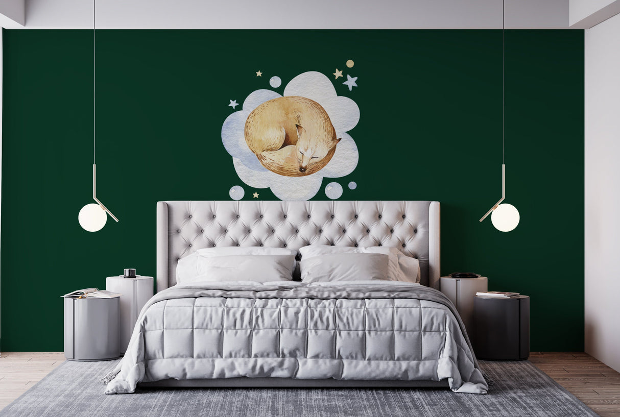 Product presentation view of Baby Nursery Wall Decor Sticker.