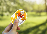 Alternate gallery view of Custom Die Cut Vinyl Stickers.