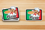 Alternate product presentation of Custom Die Cut Vinyl Stickers.