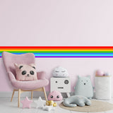 Product presentation view of Rainbow Border Sticker.