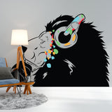 Alternate product view of Lion Wall Sticker.