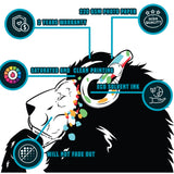 Product gallery view of Lion Wall Sticker.