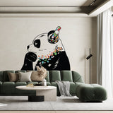 Product gallery view of Panda Wall Art Sticker.