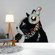 Cat Wall Sticker displayed in a room setting.
